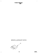 MISCELLANEOUS Diagram and Parts List for DU930QWDB2  Whirlpool Dishwasher