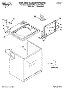Part Location Diagram of 8519517 Whirlpool DISPENSER