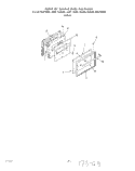 OVEN DOOR Diagram and Parts List for 1835^3A  Whirlpool Range