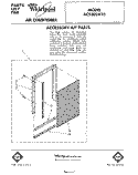SECTION Diagram and Parts List for ACS802XT0  Whirlpool Air Conditioner