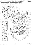 Part Location Diagram of 3401638 Whirlpool HARNS-WIRE