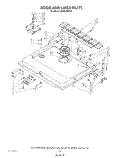 DOOR AND LATCH Diagram and Parts List for KUDS21MS2  KitchenAid Dishwasher