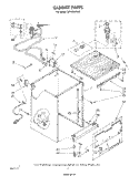 Part Location Diagram of 302250 Whirlpool Trim, Front