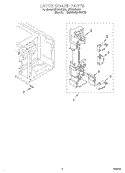 GAS COOKTOP BURNERS Diagram and Parts List for MT2210SJQ0  Whirlpool Microwave