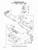 Part Location Diagram of W10538835 Whirlpool HOSE