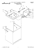 Part Location Diagram of 3351653 Whirlpool USE WPL 3957564