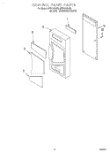 Part Location Diagram of 8171982 Whirlpool WINDOW