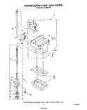 POWERSCREW AND RAM Diagram and Parts List for TU4100XTP0  Whirlpool Trash Compactor
