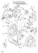 SECTION Diagram and Parts List for KEYS677EQ0  KitchenAid Dryer