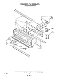CONTROL PANEL , LIT/OPTIONAL Diagram and Parts List for KEBS176WBL3  KitchenAid Wall Oven