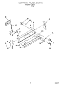 Part Location Diagram of 9781883PW Whirlpool Trim Strip