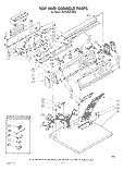 SECTION Diagram and Parts List for KEYE900TPL0  KitchenAid Dryer