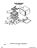 OVEN LINER Diagram and Parts List for KEBS276WBL0  KitchenAid Wall Oven