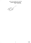 MISCELLANEOUS, LIT/OPTIONAL Diagram and Parts List for DU806CWDB5  Whirlpool Dishwasher