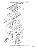 COMPARTMENT SEPARATOR Diagram and Parts List for ET20GMXWW00  Whirlpool Refrigerator