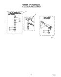 WATER SYSTEM Diagram and Parts List for CA2762XSW0  Whirlpool Washer