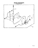 DRAIN PUMP Diagram and Parts List for EC5150WV1  Whirlpool Ice Maker