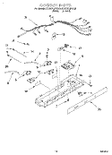 CONTROL Diagram and Parts List for KSRS27QFWH00  KitchenAid Refrigerator