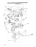 SECTION Diagram and Parts List for KP2670  KitchenAid Mixer