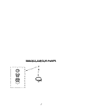 MISCELLANEOUS Diagram and Parts List for LCR5244AN0  Whirlpool Washer