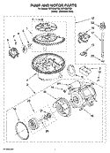 Part Location Diagram of W10084567 Whirlpool Screen, Separation