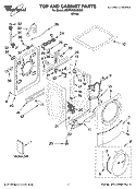 Part Location Diagram of 8183208 Whirlpool BRACKET