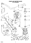 Part Location Diagram of W11316607 Whirlpool CLAMP