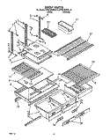 Part Location Diagram of LIT4361101 Whirlpool Parts List