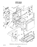 DOOR Diagram and Parts List for DU9700XR4  Whirlpool Dishwasher