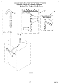 WASHER WATER SYSTEM Diagram and Parts List for LTG5243DT2  Whirlpool Washer Dryer Combo