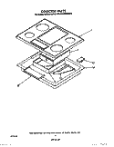 COOKTOP Diagram and Parts List for KECG260SBC2  KitchenAid Cooktop