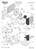 UNIT, LITERATURE Diagram and Parts List for ACE244XK0  Whirlpool Air Conditioner