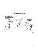 WATER SYSTEM Diagram and Parts List for 4LA9300XYW0  Whirlpool Washer