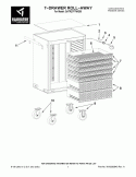 Part Location Diagram of W10276671 Whirlpool LOCK W/2 KEYS