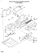 Part Location Diagram of 1165184 Whirlpool WALL-DVDNG