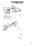 WIRING HARNESS Diagram and Parts List for KEBI200YBL3  KitchenAid Wall Oven