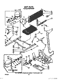 UNIT Diagram and Parts List for ET22PKXXN00  Whirlpool Refrigerator