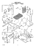 UNIT Diagram and Parts List for KSRS25QXAL11  KitchenAid Refrigerator