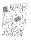 UNIT Diagram and Parts List for KSRF26DSWHY0  KitchenAid Refrigerator