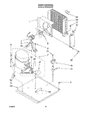 UNIT Diagram and Parts List for O53CAE1610  Whirlpool Ice Maker