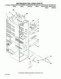 Part Location Diagram of W10666135 Whirlpool COVER