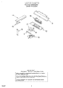LATCH Diagram and Parts List for KEMS307DBS2  KitchenAid Microwave Oven Combo
