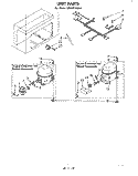 SECTION Diagram and Parts List for EH230FXLN2  Whirlpool Freezer