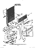 UNIT Diagram and Parts List for RT18BKXWW01  Roper Refrigerator