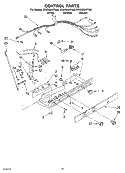CONTROL, OPTIONAL Diagram and Parts List for ED22GWXFT05  Whirlpool Refrigerator