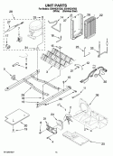 UNIT PARTS Diagram and Parts List for ID5HHEXVQ02  Whirlpool Refrigerator