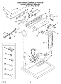 Part Location Diagram of 8299899 Whirlpool HARNS-WIRE