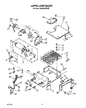 UPPER UNIT, LIT/OPTIONAL Diagram and Parts List for KSSS48MWX00  KitchenAid Refrigerator