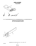 WIRE HARNESS , BACKSPLASH Diagram and Parts List for N9357L3  Roper Range