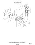 BLOWER Diagram and Parts List for KUDA22ST0  KitchenAid Dishwasher